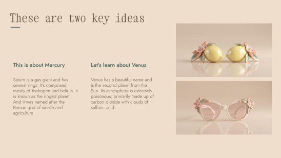 Graphic Design Trends presentation template 