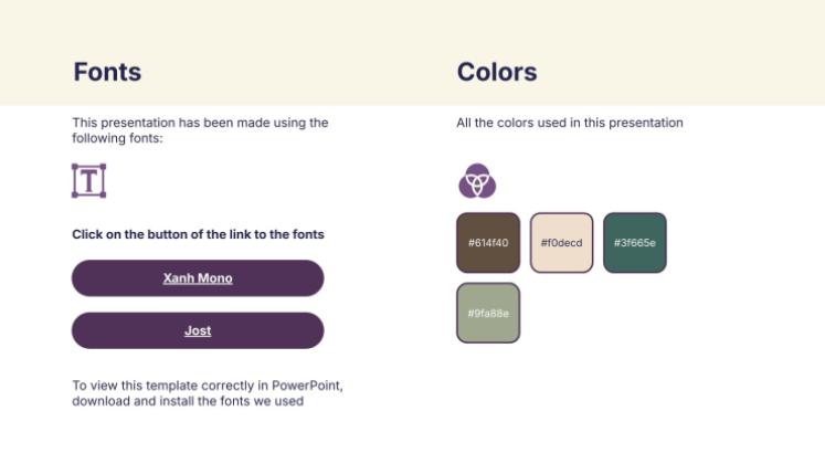 Graphic Design Trends presentation template 