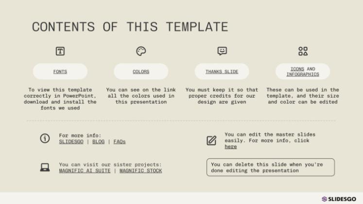 Social Media Marketing presentation template 