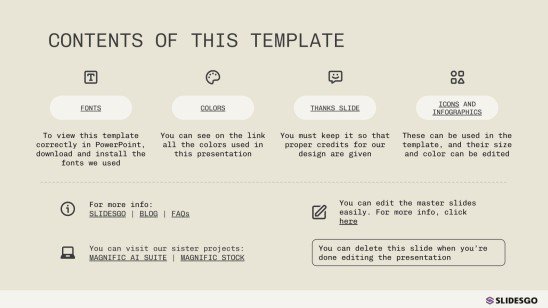 Social Media Marketing presentation template 