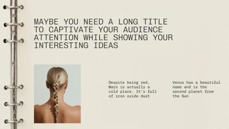 Social Media Marketing presentation template 