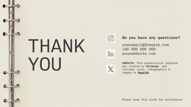 Social Media Marketing presentation template 