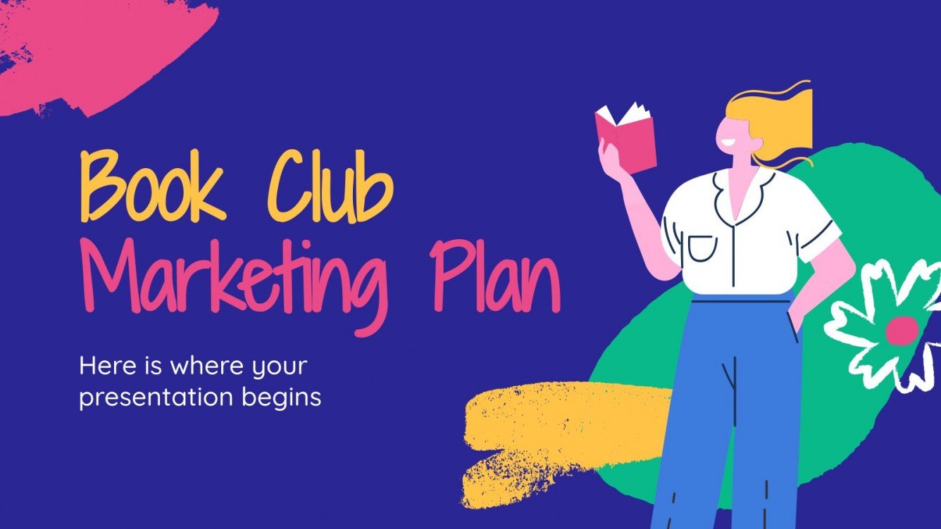 Book Club Marketing Plan Google Slides & PowerPoint