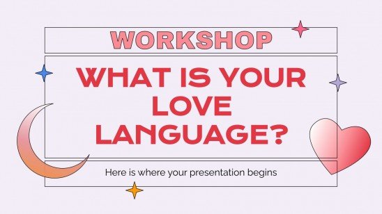 Modelos grátis de Amor para Google Slides e PowerPoint