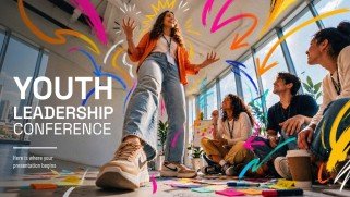 Youth Leadership Conference presentation template 
