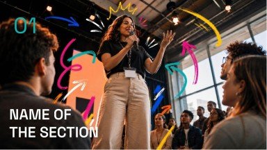 Youth Leadership Conference presentation template 