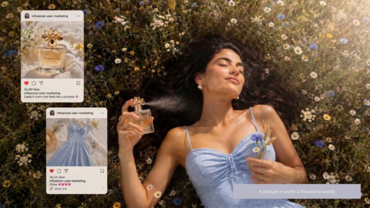 Influencer Marketing Portfolio presentation template 