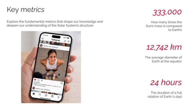 Influencer Marketing Portfolio presentation template 