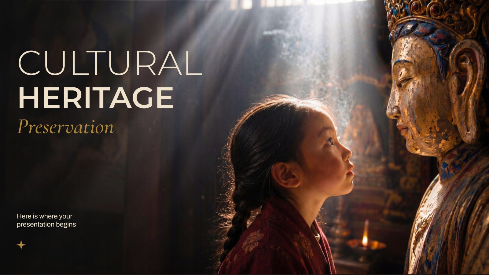 Cultural Heritage Preservation presentation template 