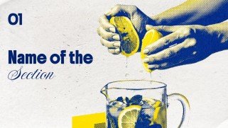 Lemon Fresh presentation template 