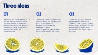 Lemon Fresh presentation template 