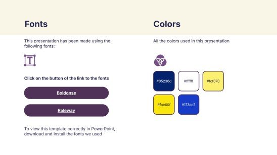 Lemon Fresh presentation template 