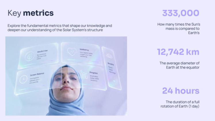 Digital Wellness presentation template 