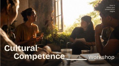 Cultural Competence Workshop presentation template 