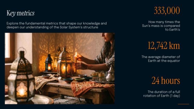 Arabic Lanterns Decor presentation template 