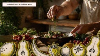 Culinary Sustainability presentation template 
