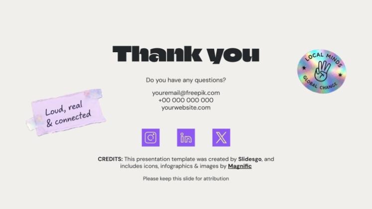 Z세대 트렌드 프레젠테이션 템플릿