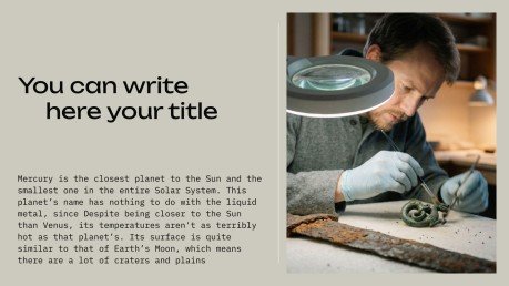 Cultural Heritage Preservation presentation template 