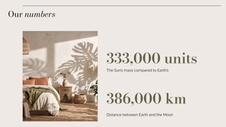 Boho Style Trend presentation template 
