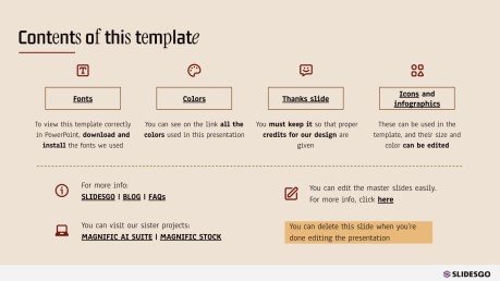 Arabic Cuisine Guide presentation template 