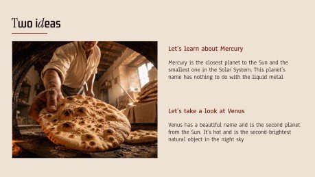 Arabic Cuisine Guide presentation template 