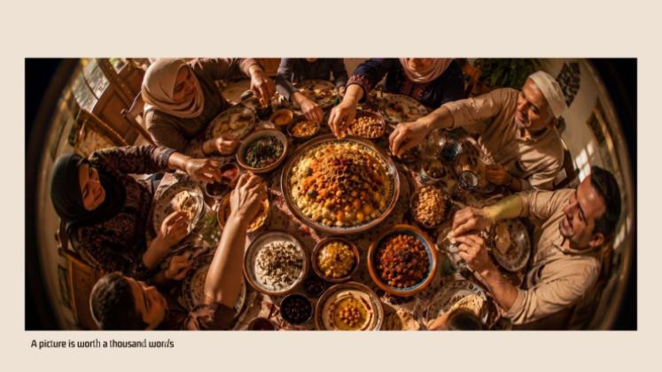 Arabic Cuisine Guide presentation template 