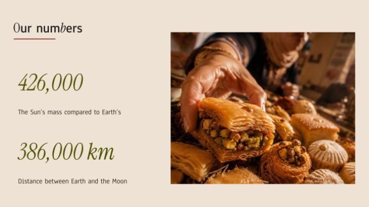 Arabic Cuisine Guide presentation template 