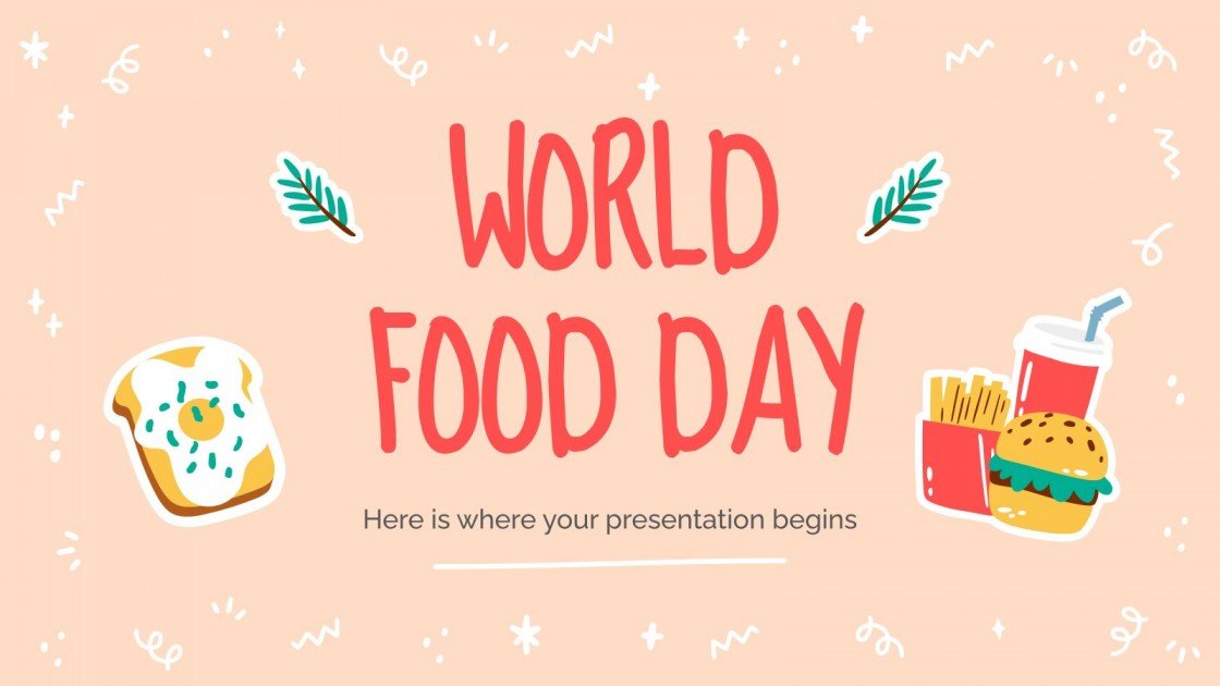 Plantillas gratis de Comida para Google Slides y PowerPoint