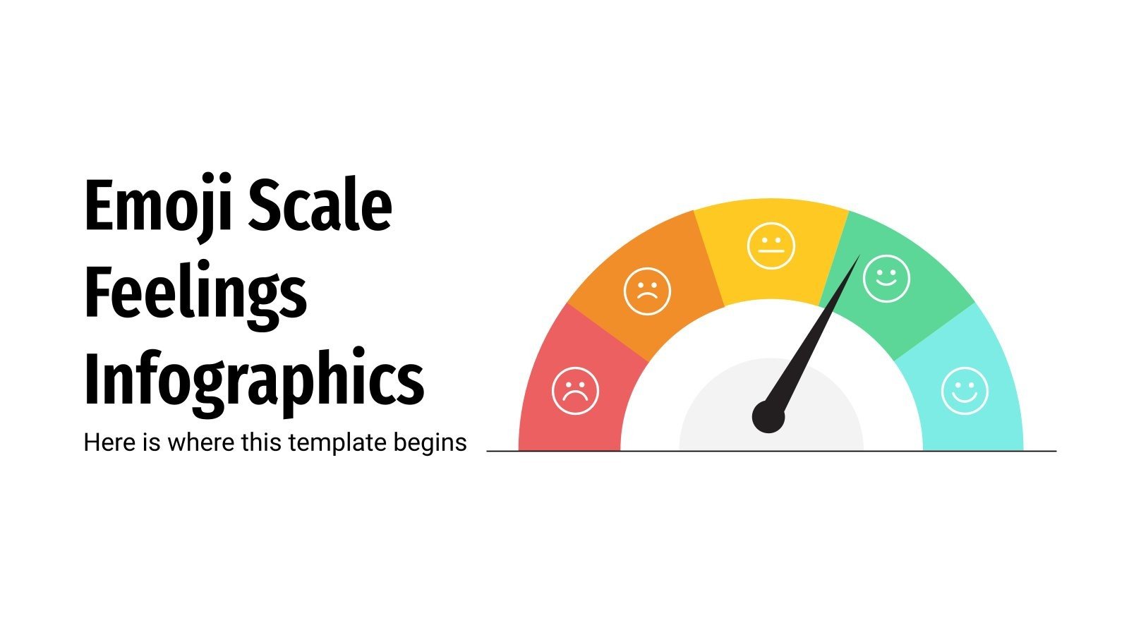Emoji Scale Feelings Infographics for Google Slides & PPT