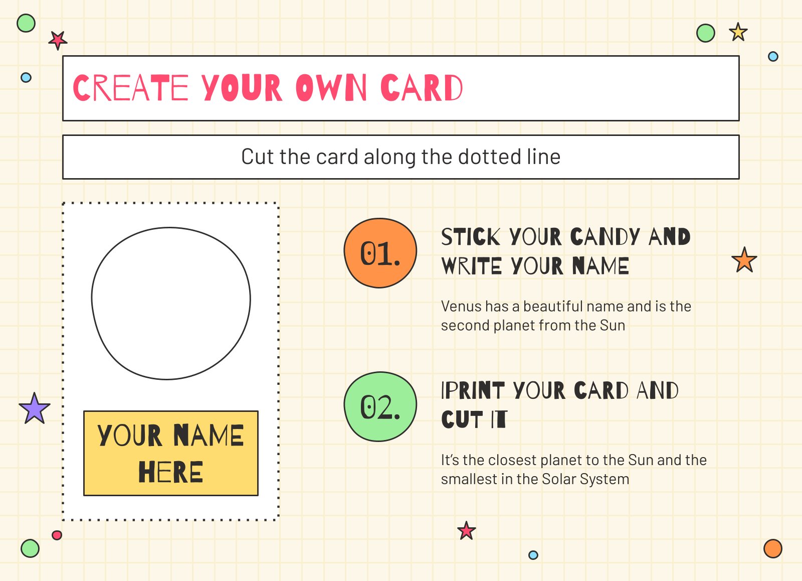 candy name printable tags google slides powerpoint