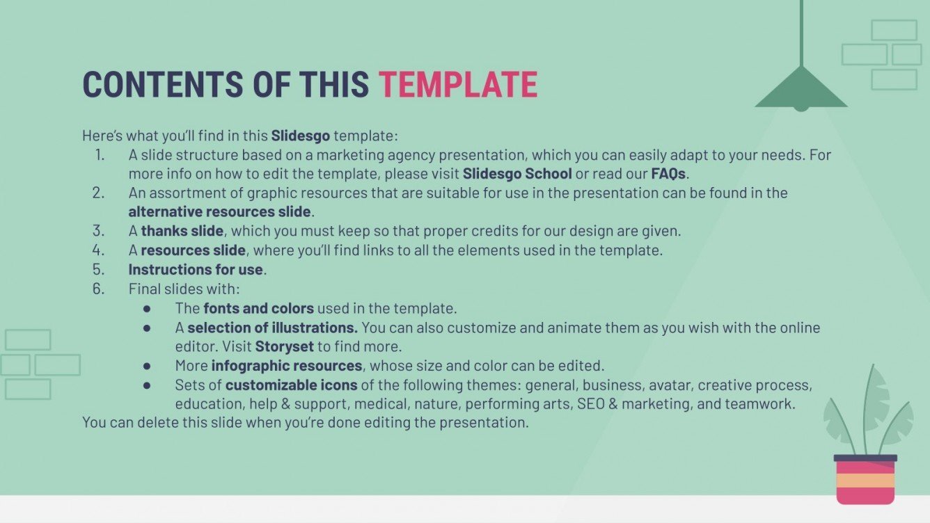 Creative Talent Agency Google Slides & PowerPoint