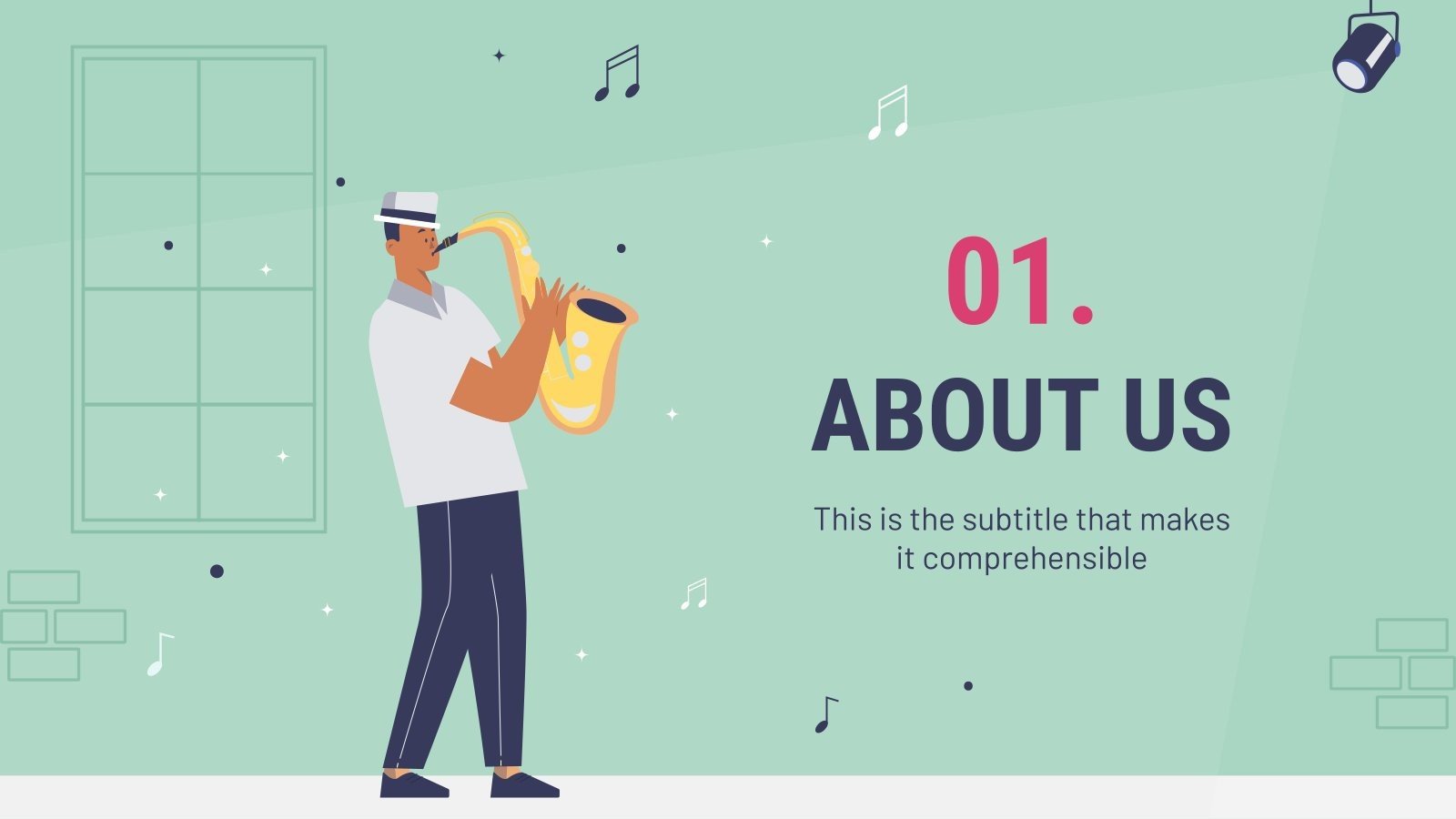 Creative Talent Agency Google Slides & PowerPoint