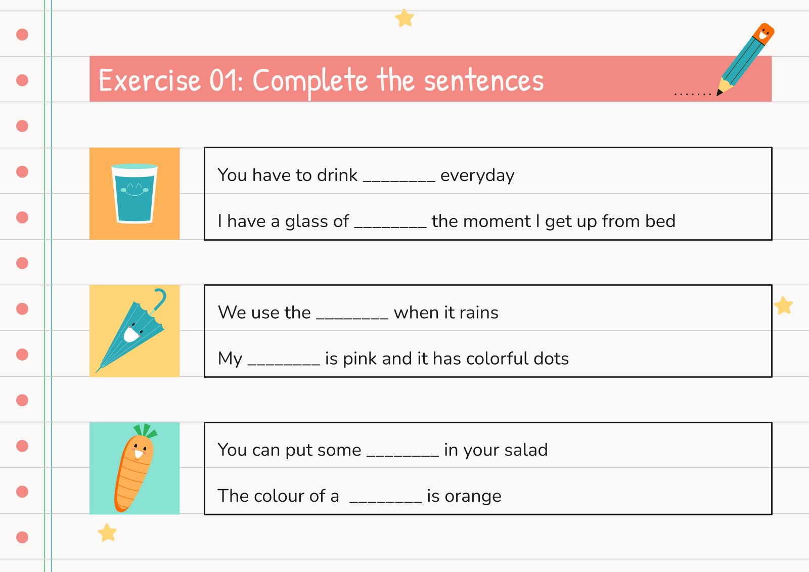 Kindergarten Sight Word Sentences | Google Slides & PPT