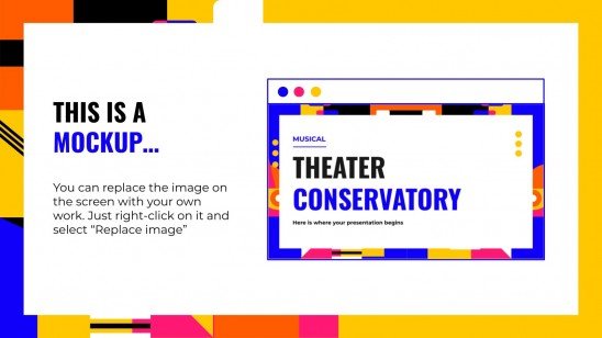 Musical Theater Conservatory presentation template 