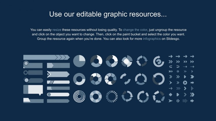 Plantilla de presentación Pitch deck con fondos modernos y color crema