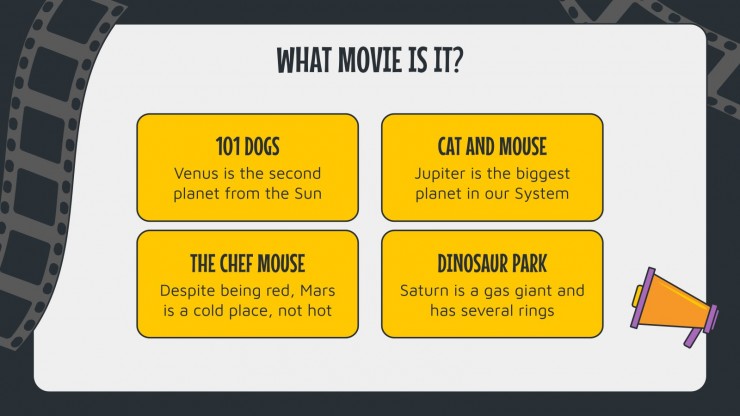 Guess The Movie! presentation template 