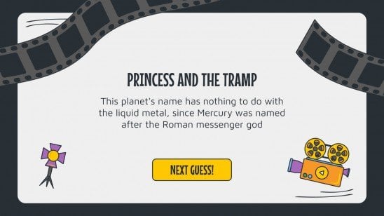 Guess The Movie! presentation template 