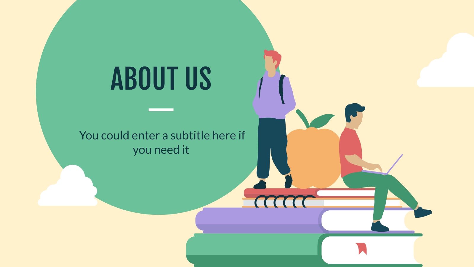 University Marketing Campaign Google Slides and PPT template