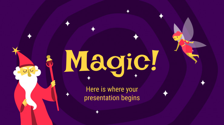 It's Magic presentation template 