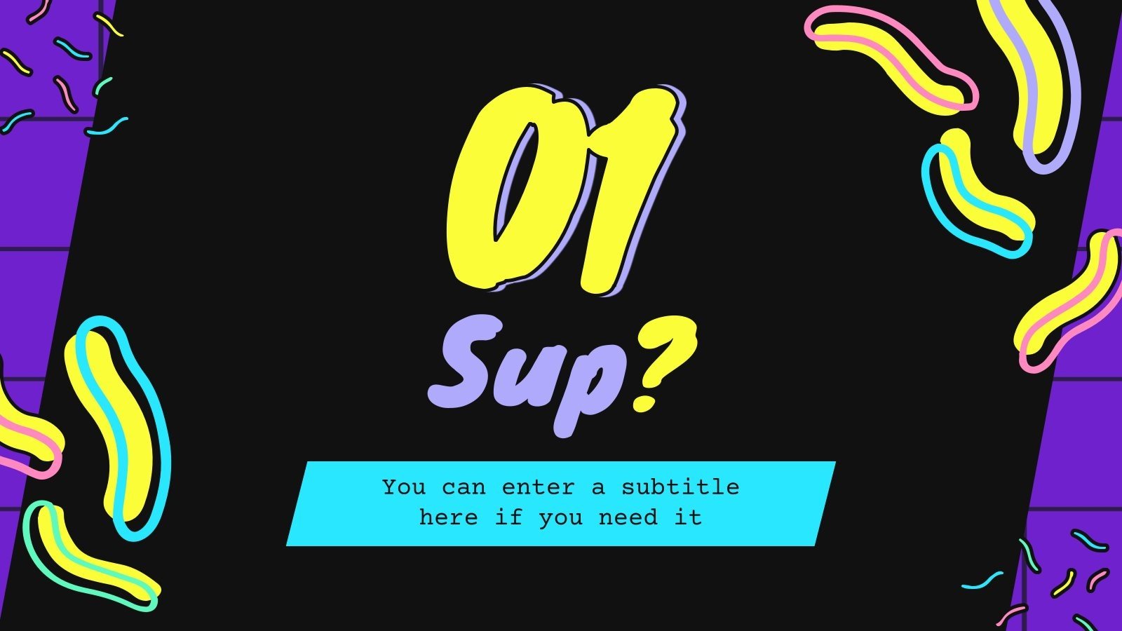 90s Style | Google Slides and PowerPoint template