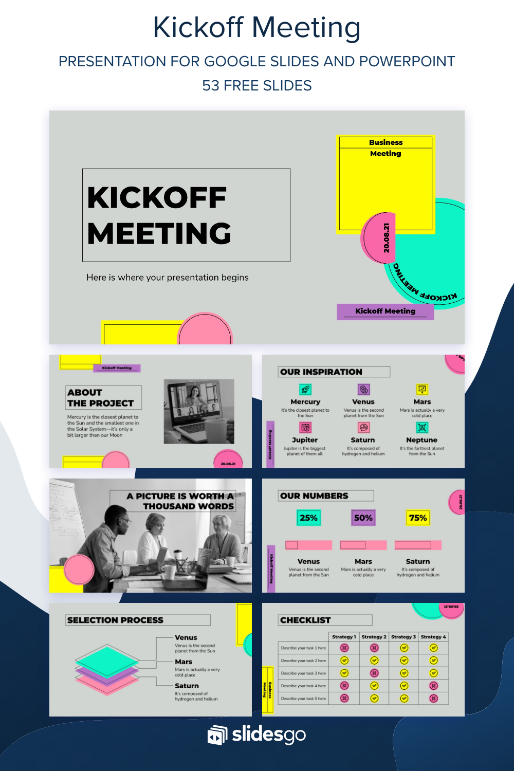 Kickoff Meeting | Google Slides & PowerPoint
