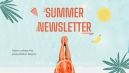 Modelo de apresentação Newsletter de verão