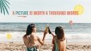 Modelo de apresentação Newsletter de verão