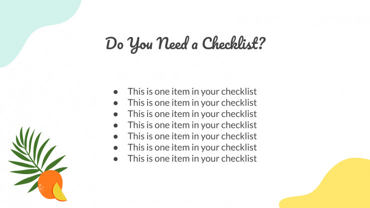 Food Pattern presentation template