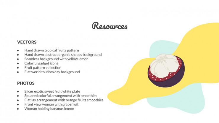 Food Pattern presentation template