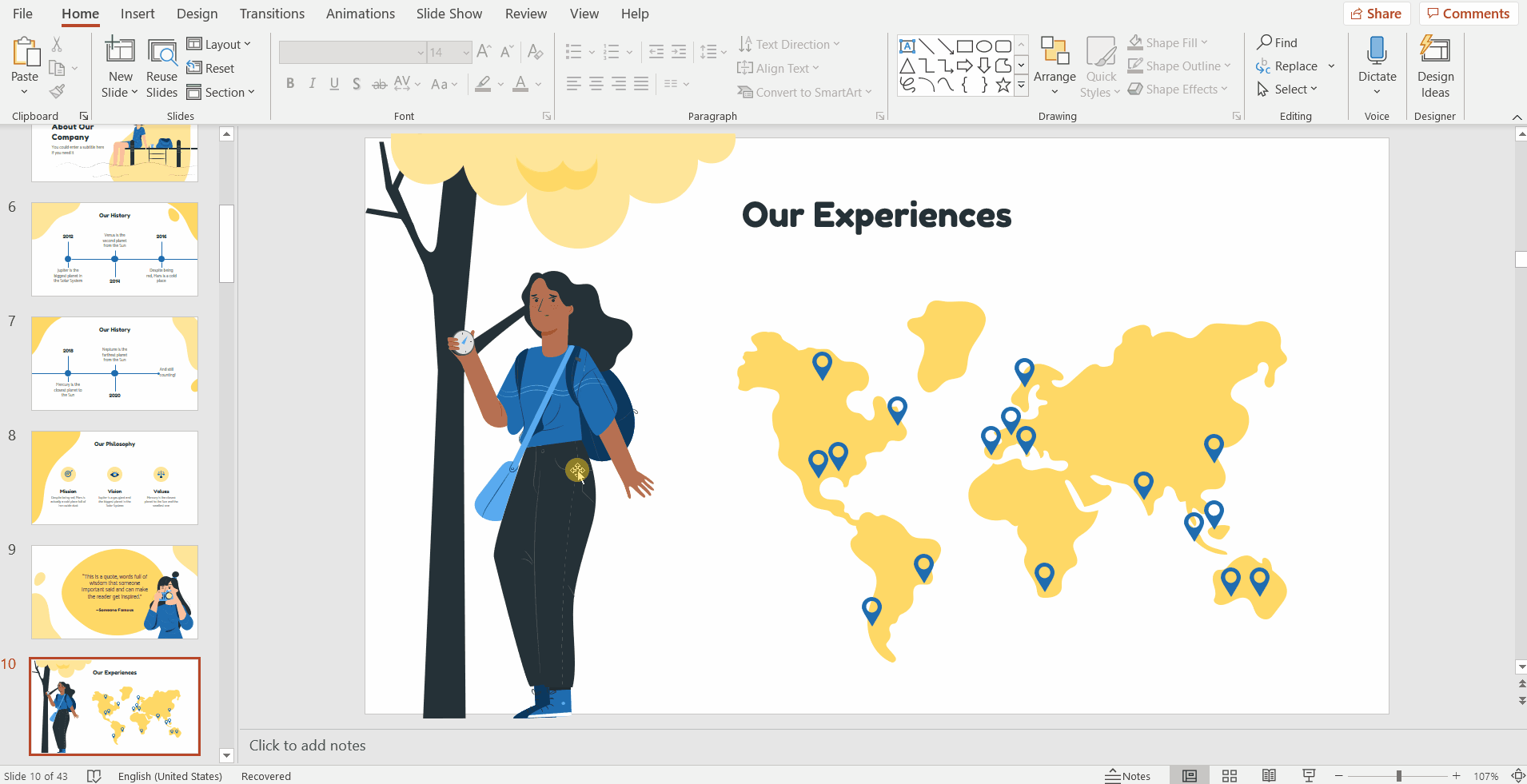 Create animated GIFs using PowerPoint