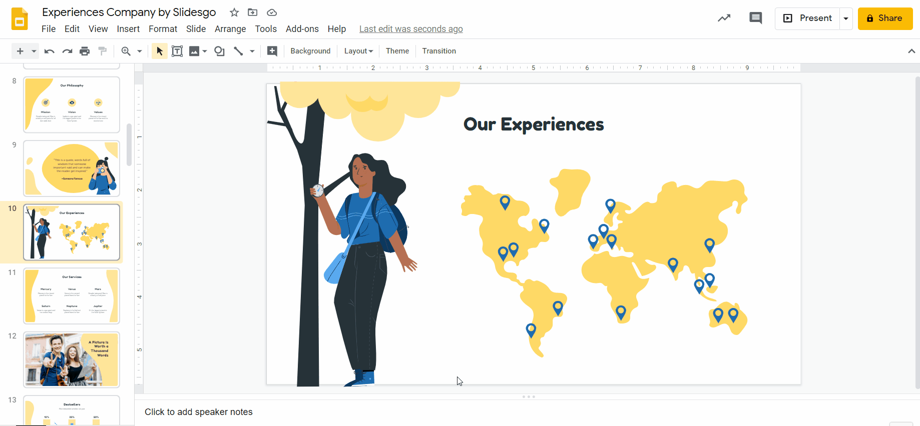 How to add a gif to Slides