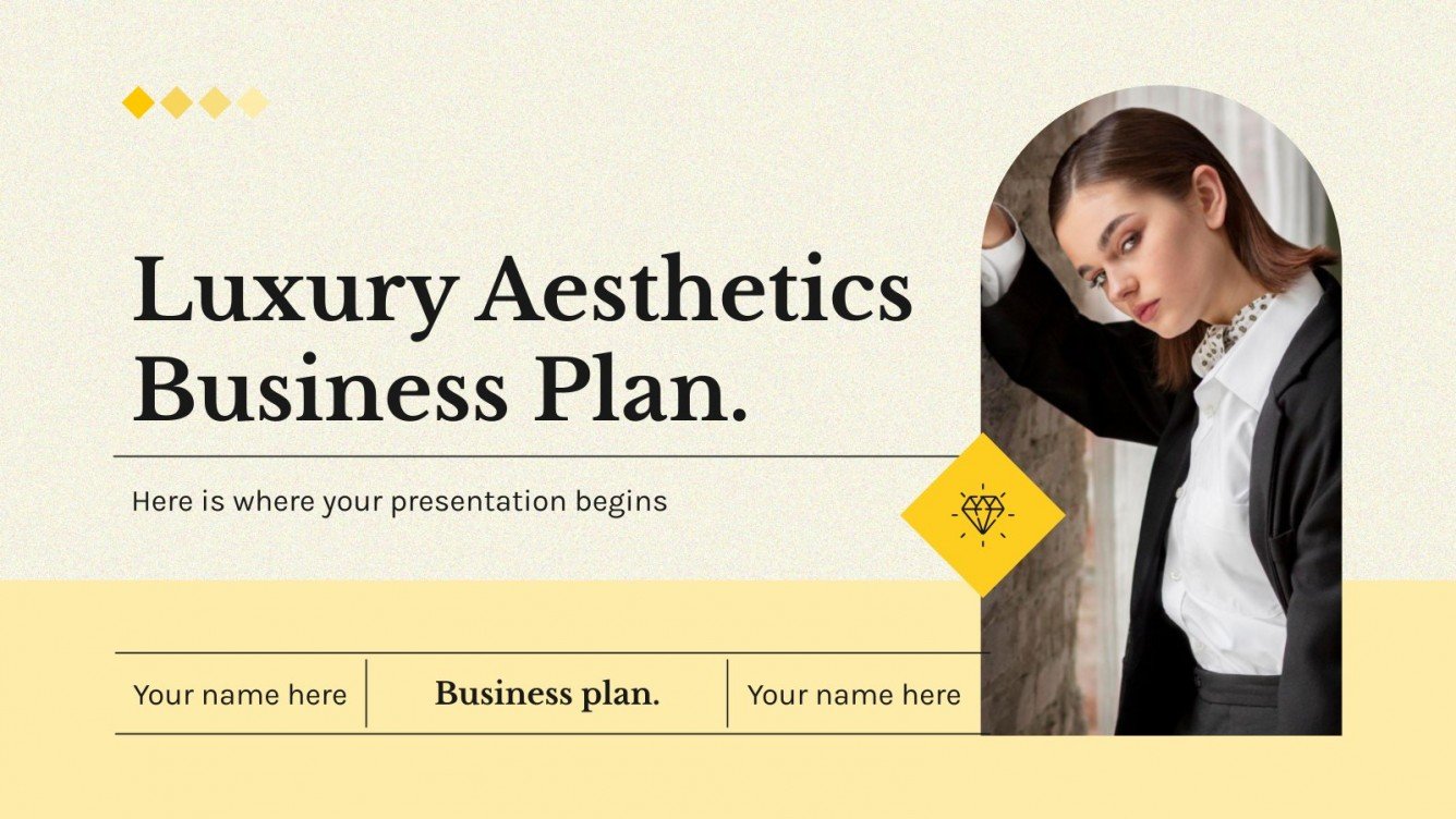 Free Google Slides and PPT Templates with luxury theme