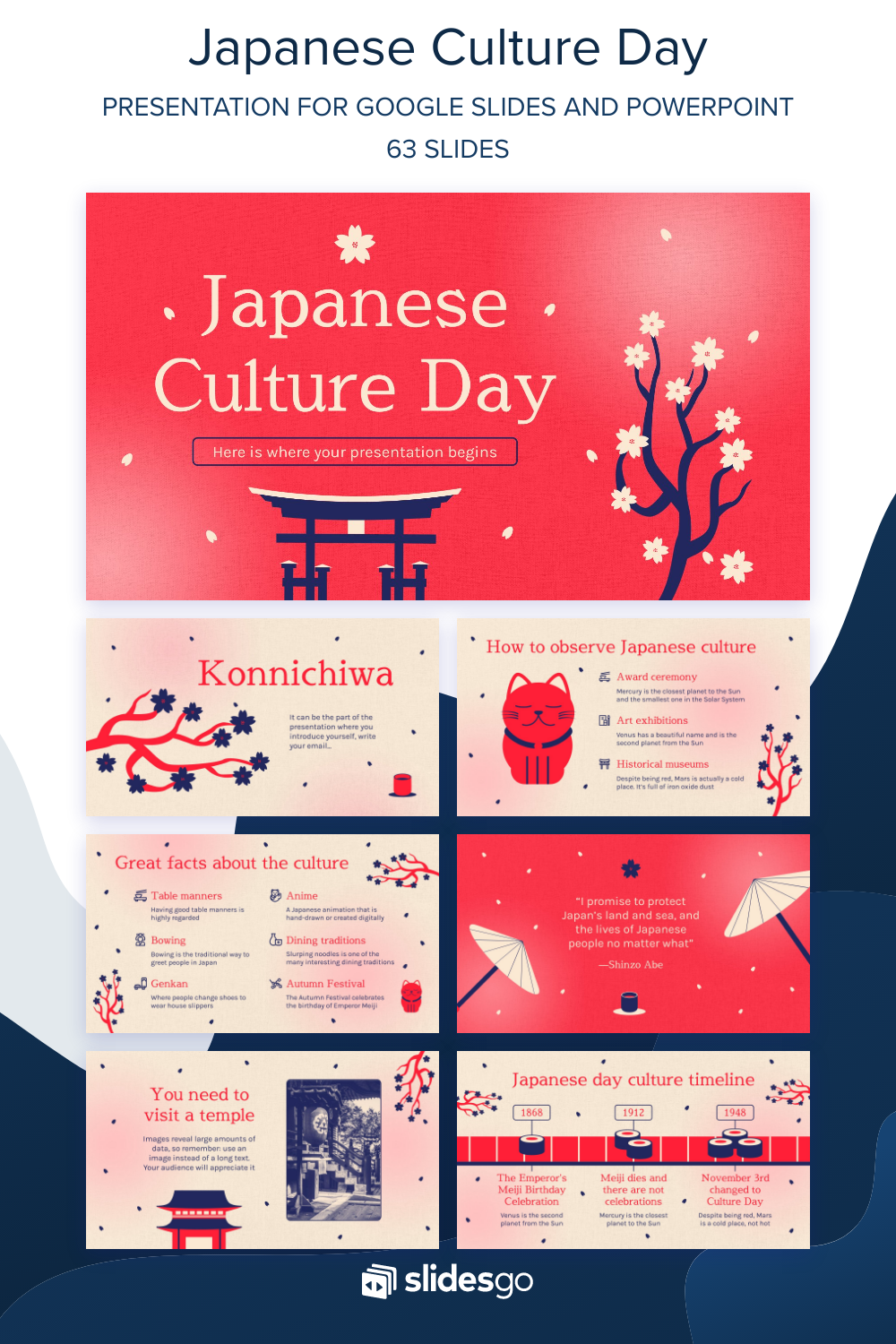 Japanese Culture Day | Google Slides & PowerPoint