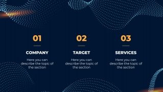 Arrière-plan futuriste : Modèles de présentation